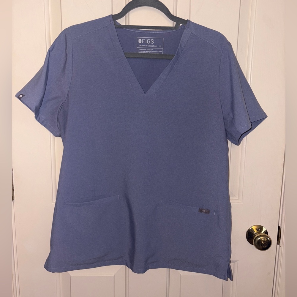 Figs Casma Scrub Top